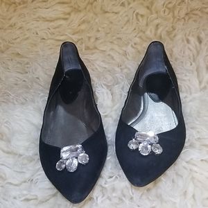 Black flats size 7M